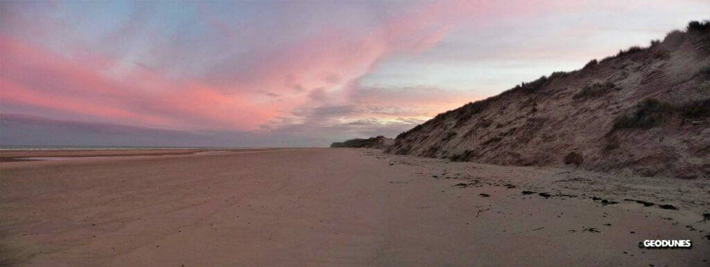 Falaises dunaires, dune d’amont - Novembre 2013