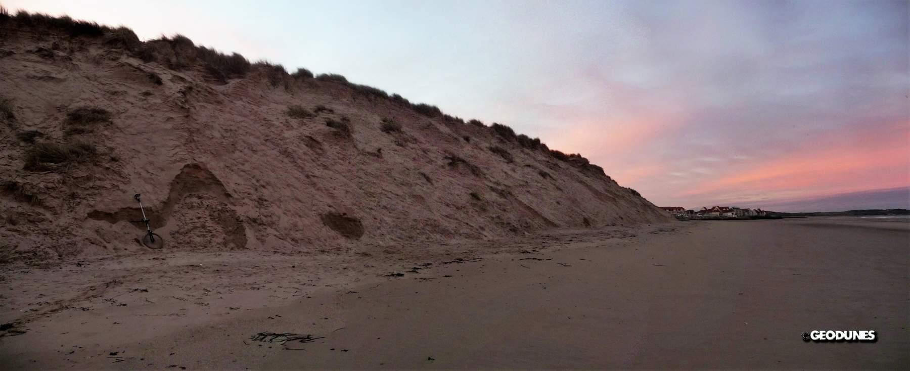 Falaises dunaires, dune d’amont - Novembre 2013