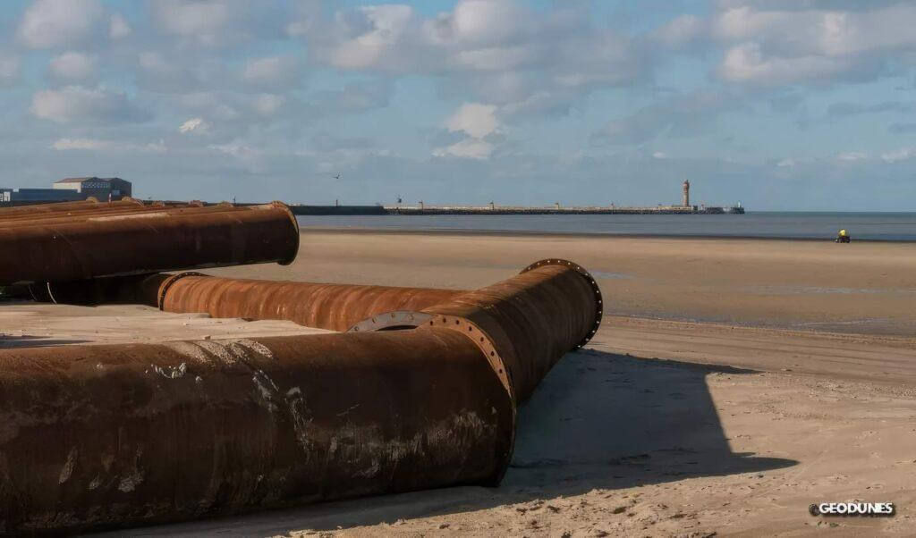 Entrepôt des conduites de refoulement, Digue des Alliés.