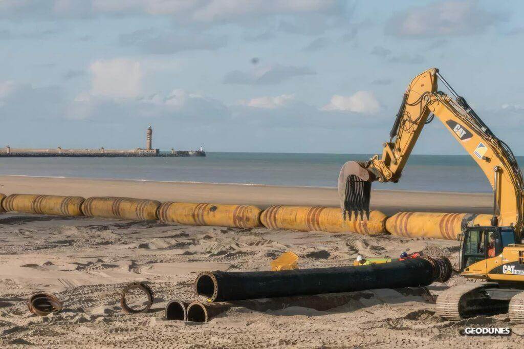 Entrepôt des conduites de refoulement, Digue des Alliés.