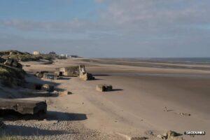 Les blockhaus de la plage de Berck