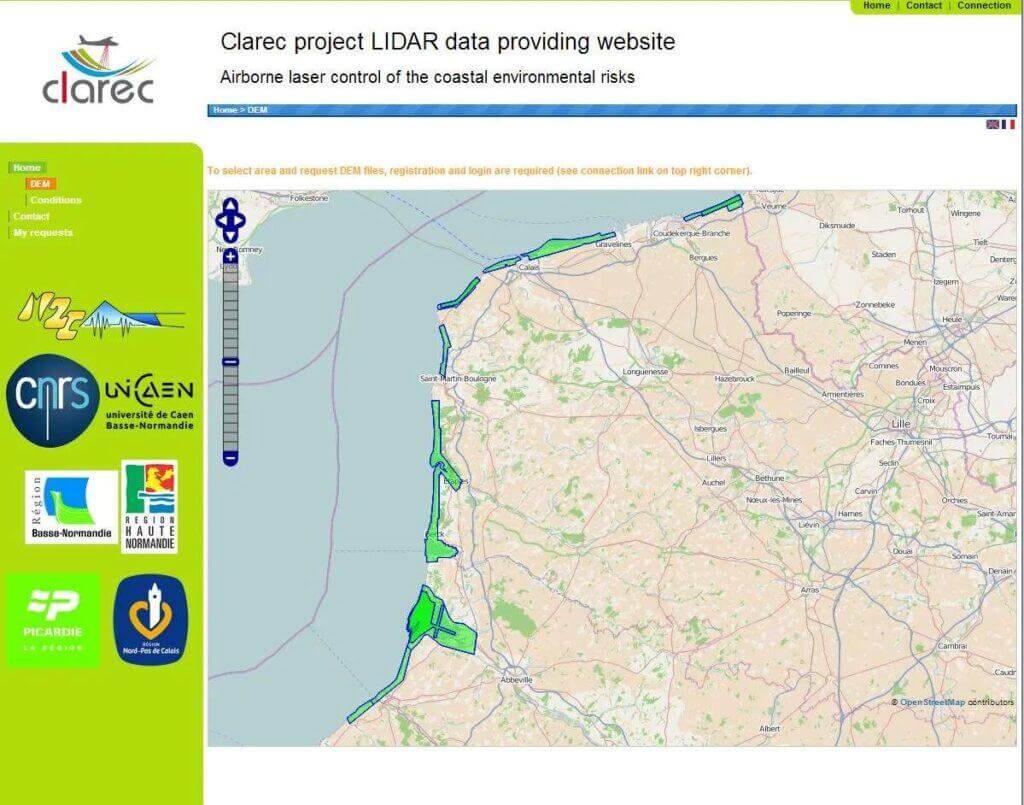 Projet Clarec Lidar