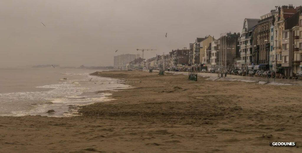 Grandes Marées, Malo les Bains: Plage de Malo les Bains à marée haute