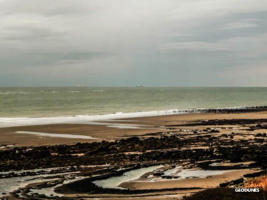 Marée Basse en Baie de Wissant - 2015