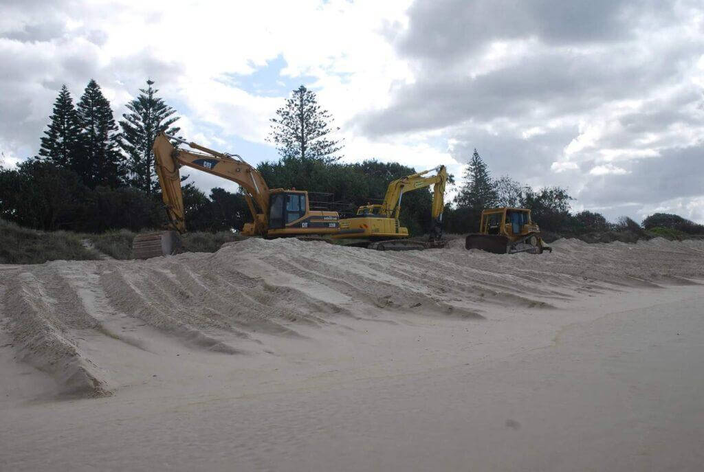 beach-scraping