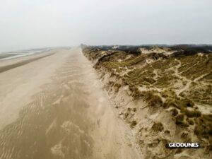 Dune Marchand, entre Bray Dunes et Zuydcoote, Tempête Eléanore-janvier-2018