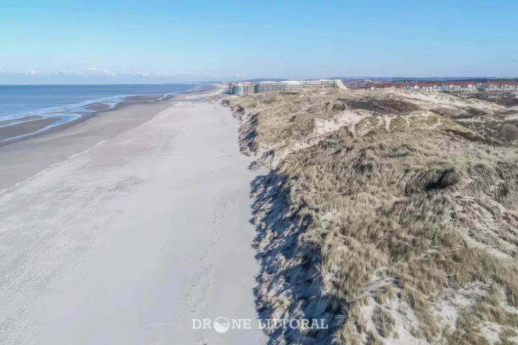 Levé photogrammétrique des massifs dunaires et du haut de plage de Merlimont