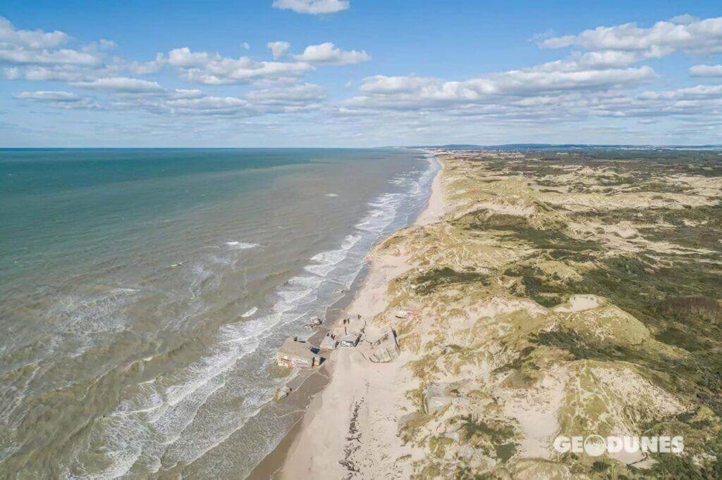 Les dunes au nord de Berck sur Mer