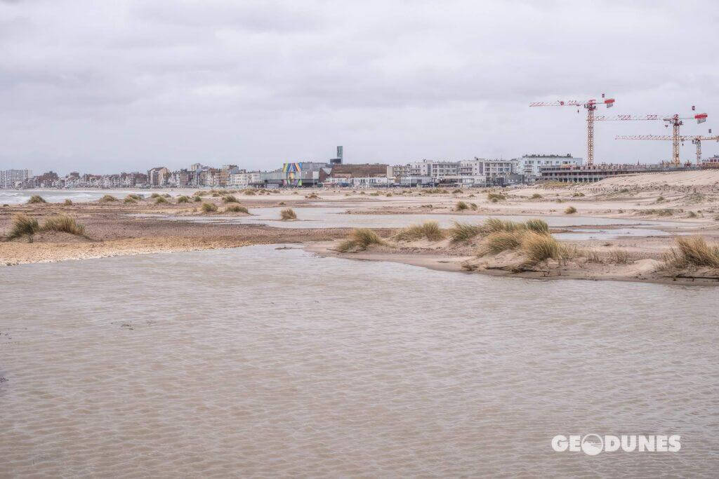 Tempête Ciara - La plage de la digue des Alliés, Dunkerque (59) - Geodunes