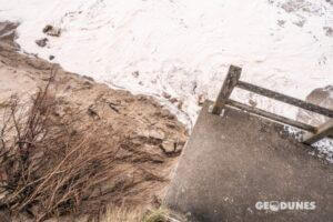 Tempête Ciara - Zuydcoote et la dune Dewulf (59) - Geodunes