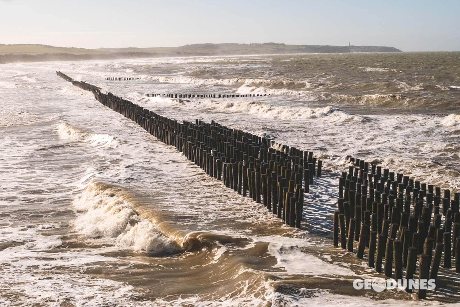 Tempêtes Dudley et Eunice sur le littoral de la Côte d’Opale