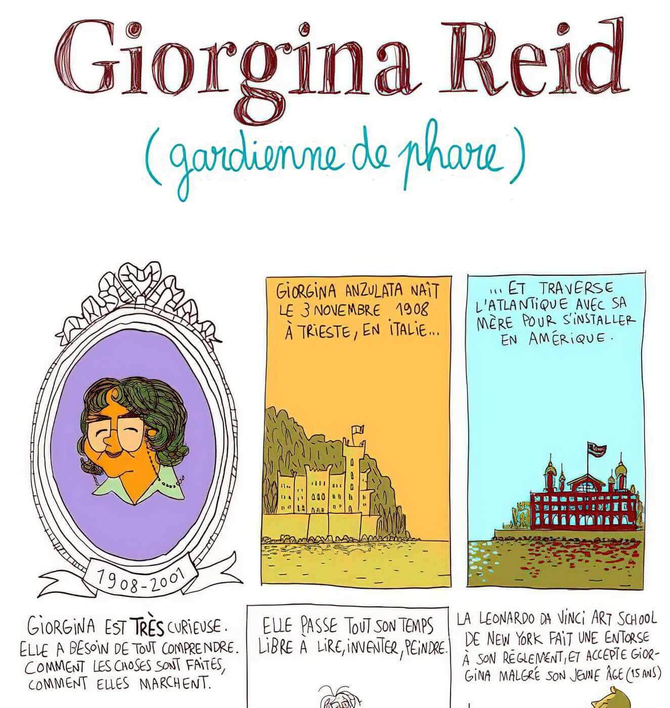 Giorgina Reid - Gardienne de phare