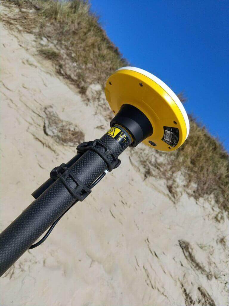 Relevé terrestre avec Antenne mobile DGPS GNSS  Trimble Catalyst DA2 