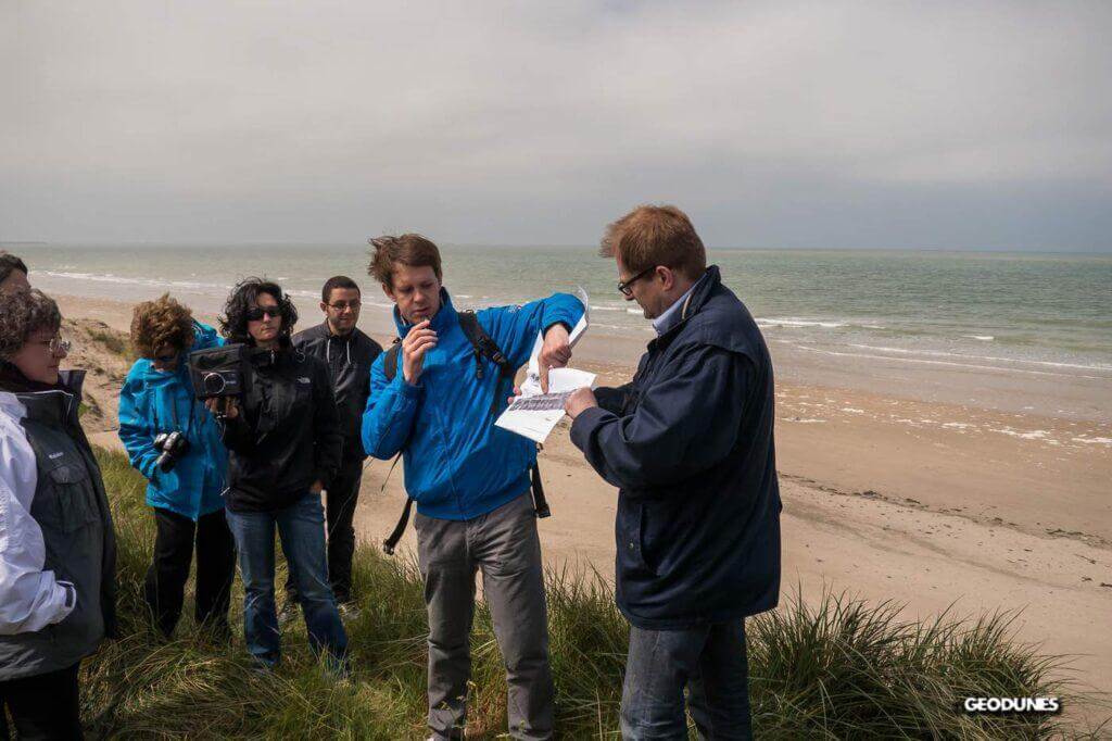 Présentation des différents profils topographiques réalisés dans le cadre de la convention scientifique réalisée entre le port et l’Ulco