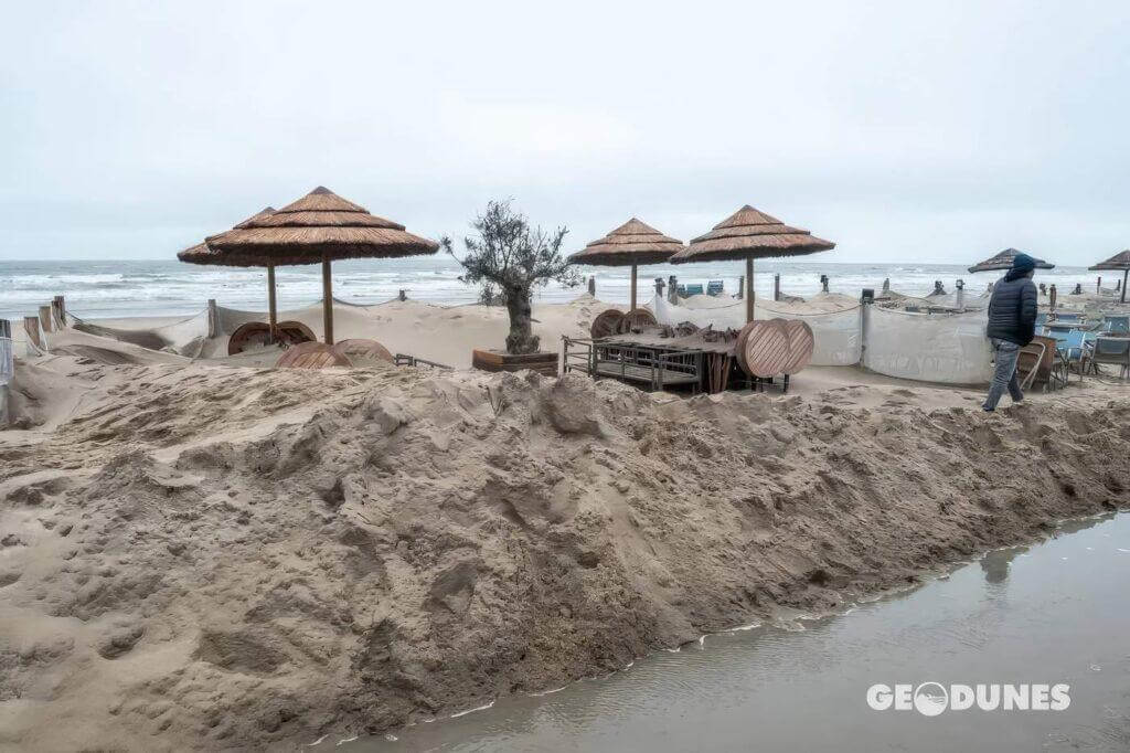 Tempete Odette Zuycoote et Malo les Bains 28 septembre 2020