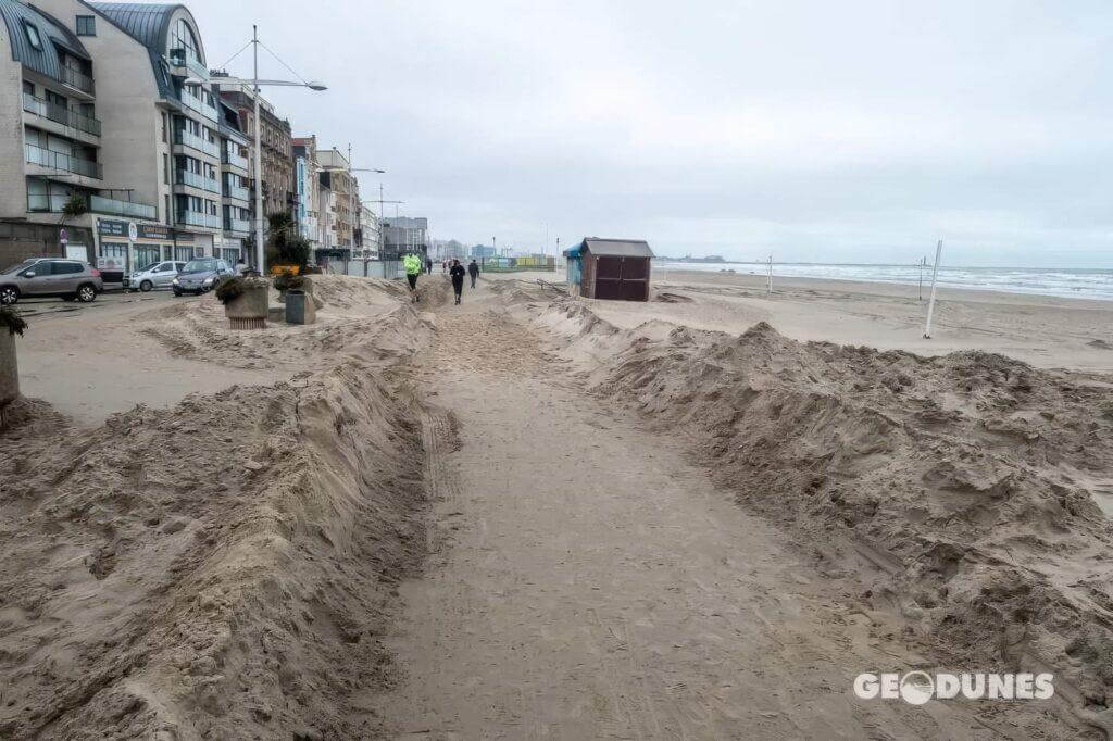 Tempete Odette Zuycoote et Malo les Bains 28 septembre 2020