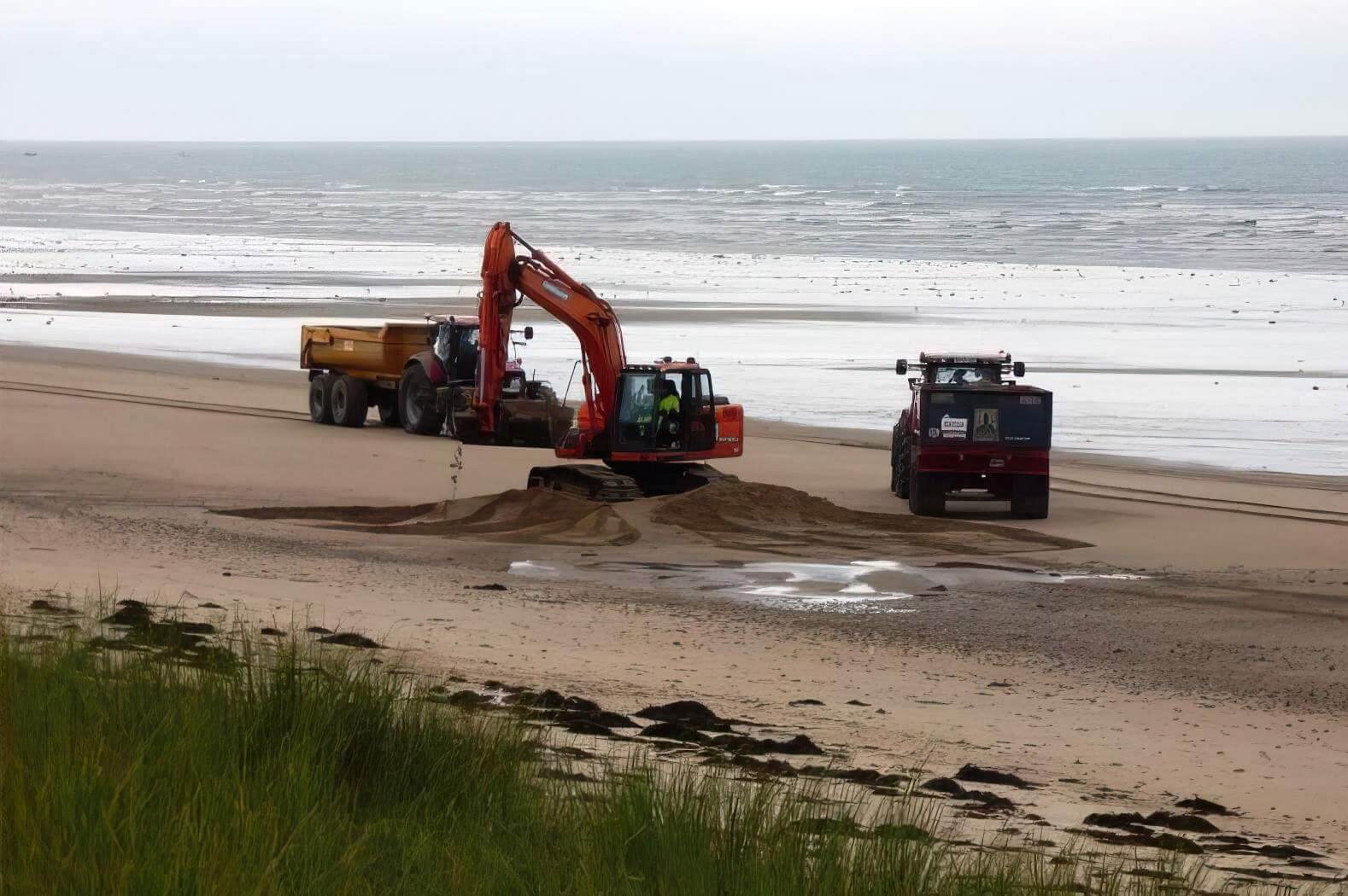 Beach Scrapping à Anneville sur mer