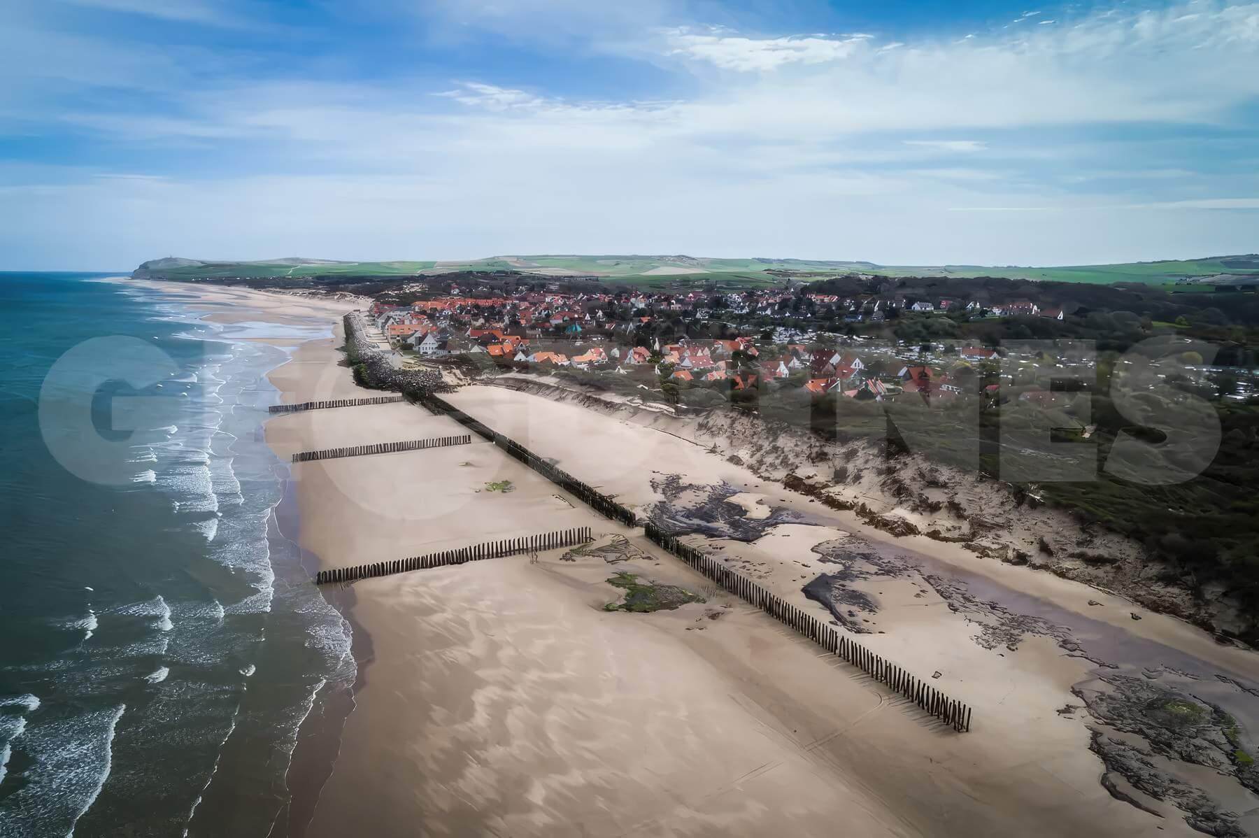 La dune d'Aval en avril 2018