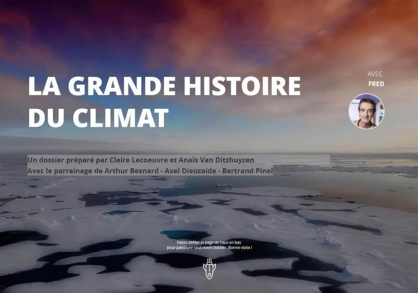 Emission "c'est pas sorcier" : grande-histoire-du-climat