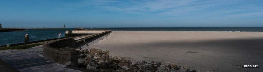 Rechargement de la digue des Alliés, dunkerque (59)