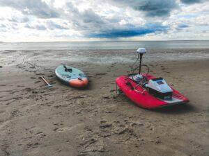 geodunes-Mesures ADCP par Hydroboard