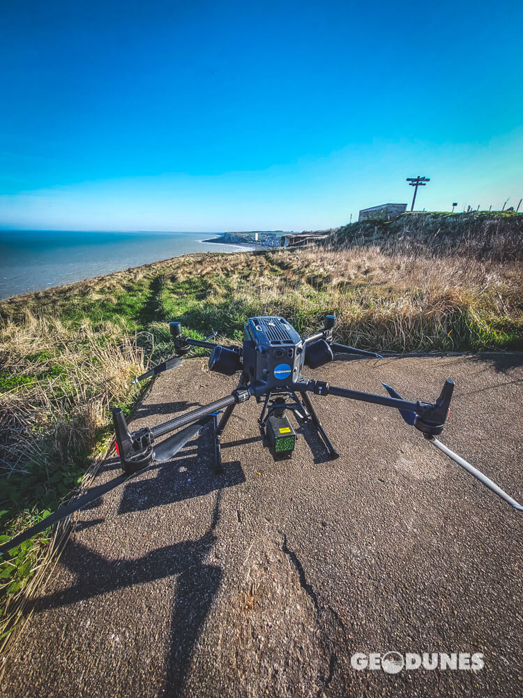 Drone matrice lidar le treport