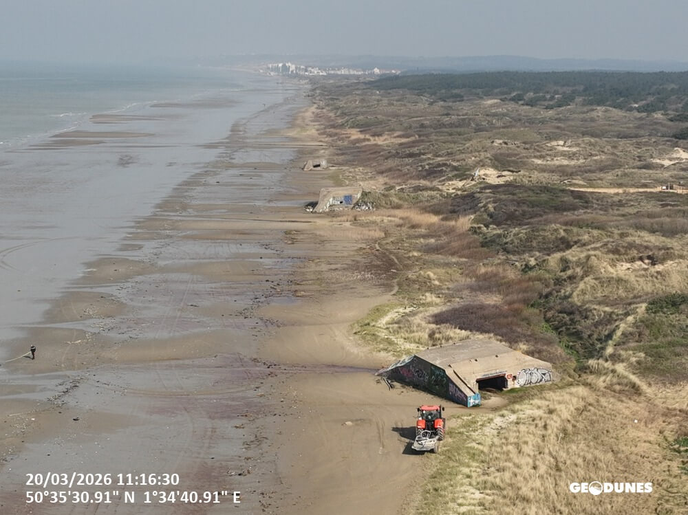 Mission : Suivi printannier 2026 des plages du PMCO 46 Geodunes Hardelot 20260320 150