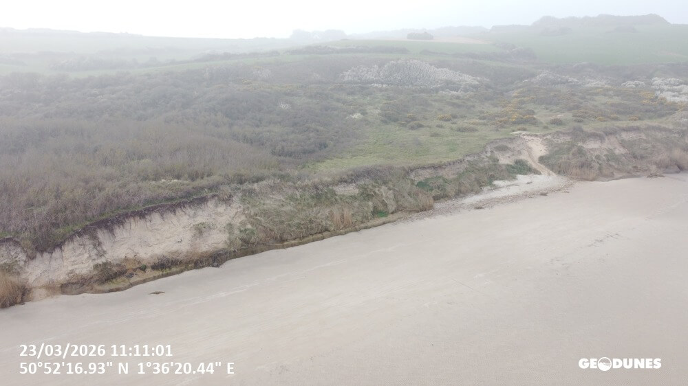 Mission : Suivi printannier 2026 des plages du PMCO 26 Geodunes Wissant 20260323 06