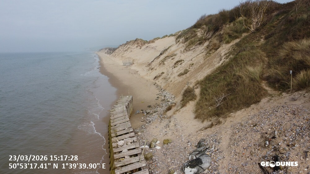 Mission : Suivi printannier 2026 des plages du PMCO 34 Geodunes Wissant 20260323 175
