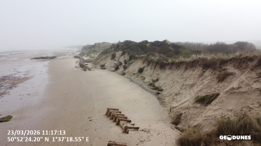 Mission : Suivi printannier 2026 des plages du PMCO 29 Geodunes Wissant 20260323 72