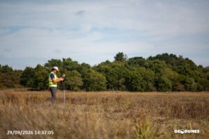 Renaturation du marais de Bilhic à Séné(56) : une campagne LiDAR et multispectrale pour le suivi des milieux littoraux 1 Geodunes 2026 09 29 20260929 18