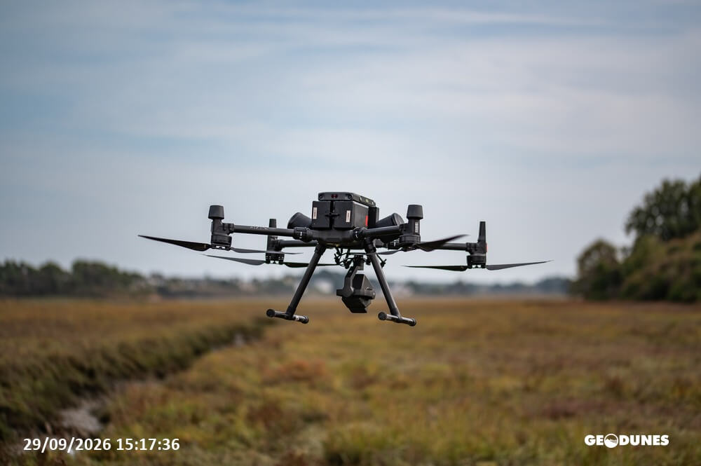 Renaturation du marais de Bilhic à Séné(56) : une campagne LiDAR et multispectrale pour le suivi des milieux littoraux 3 Geodunes 2026 09 29 20260929 24